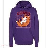 Anatomy Of A Corgi Dog Hoodie thumb 0