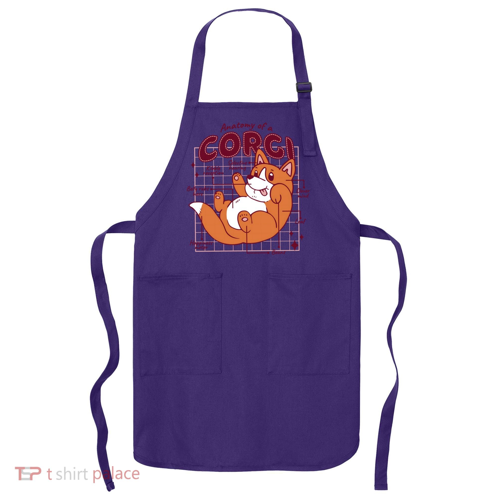 Anatomy Of A Corgi Dog Apron