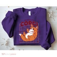 Anatomy Of A Corgi Dog Sweatshirt thumb 2