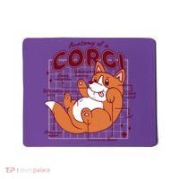 Anatomy Of A Corgi Dog Mousepad thumb 0