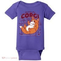 Anatomy Of A Corgi Dog Baby Bodysuit thumb 0