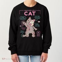 Anatomy Of A Cat Women's Sweatshirt thumb 0