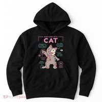 Anatomy Of A Cat Hoodie thumb 0