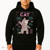 Anatomy Of A Cat Hoodie thumb 2