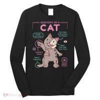 Anatomy Of A Cat Long Sleeve Shirt thumb 0