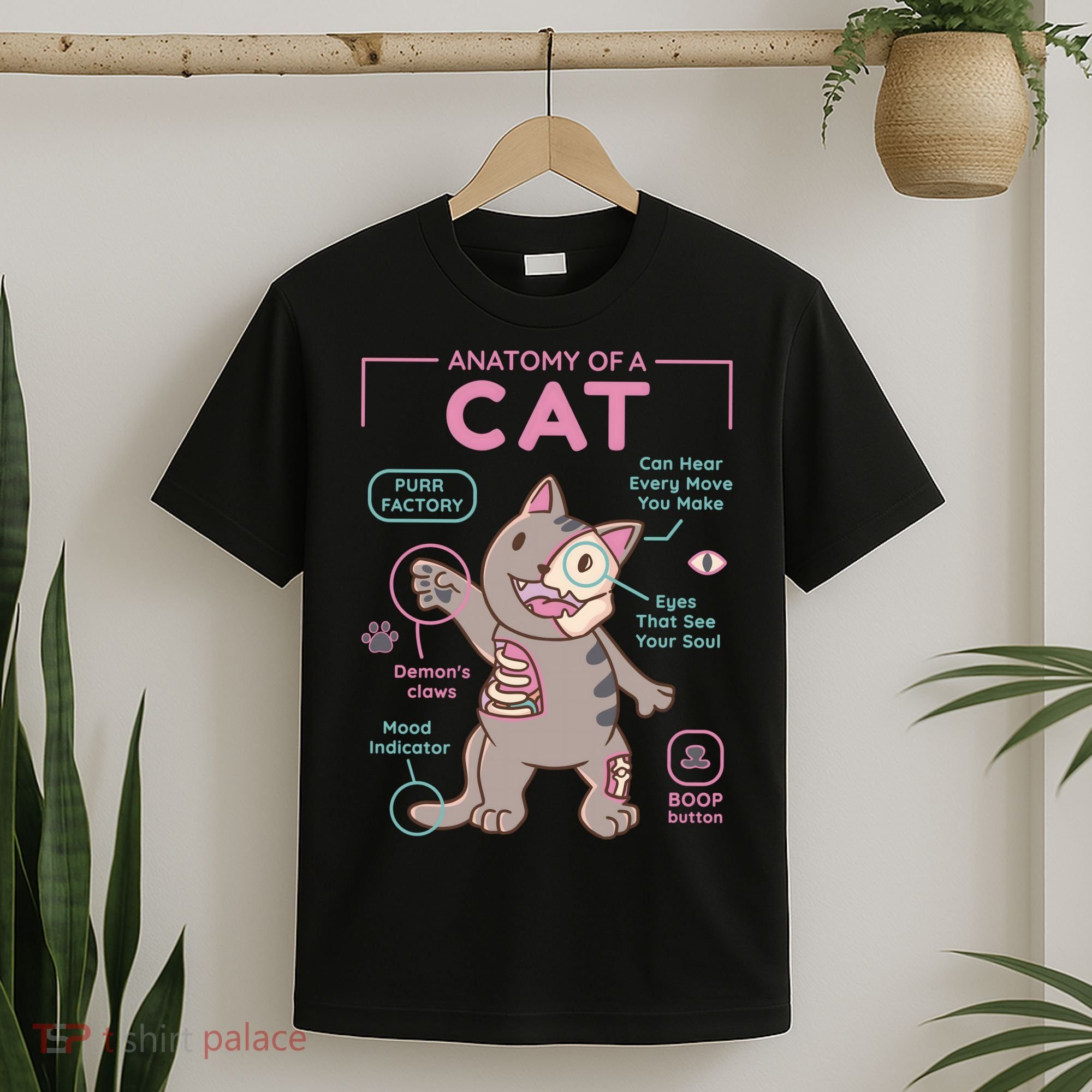 Anatomy Of A Cat T-Shirt