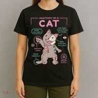 Anatomy Of A Cat T-Shirt thumb 4