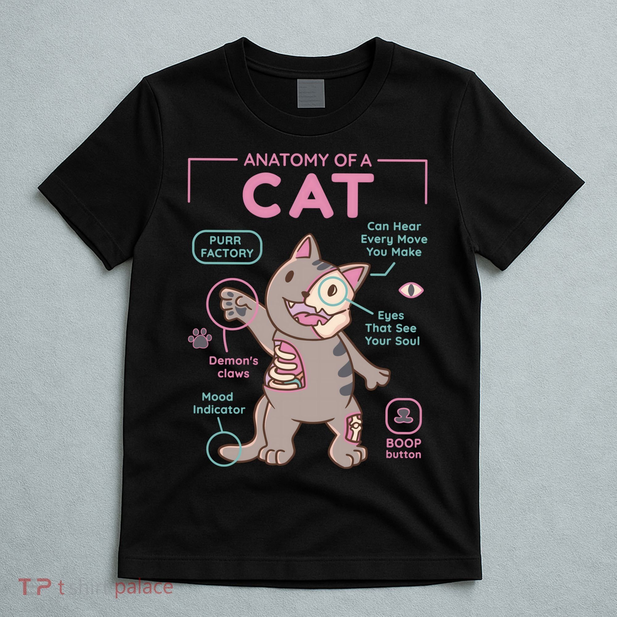 Anatomy Of A Cat T-Shirt