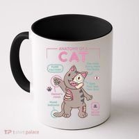 Anatomy Of A Cat Coffee Mug thumb 0