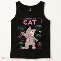 Anatomy Of A Cat Tank Top thumb 2