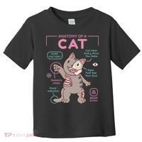 Anatomy Of A Cat Toddler T-Shirt thumb 0