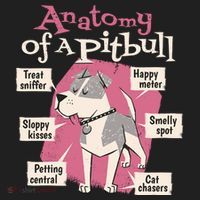 Anatomy Of A Pitbull Cute Gift Beanie thumb 2