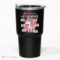 Anatomy Of A Pitbull Cute Gift Tumbler thumb 0