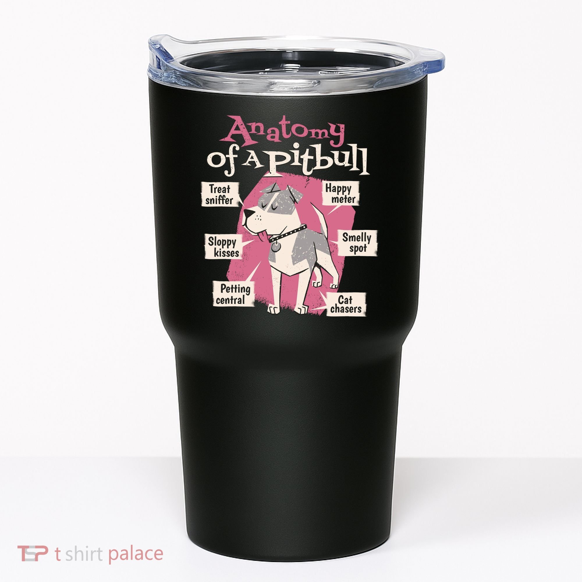 Anatomy Of A Pitbull Cute Gift Tumbler