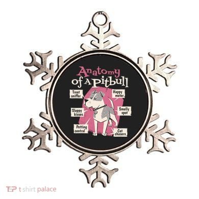 Anatomy Of A Pitbull Cute Gift Ornament