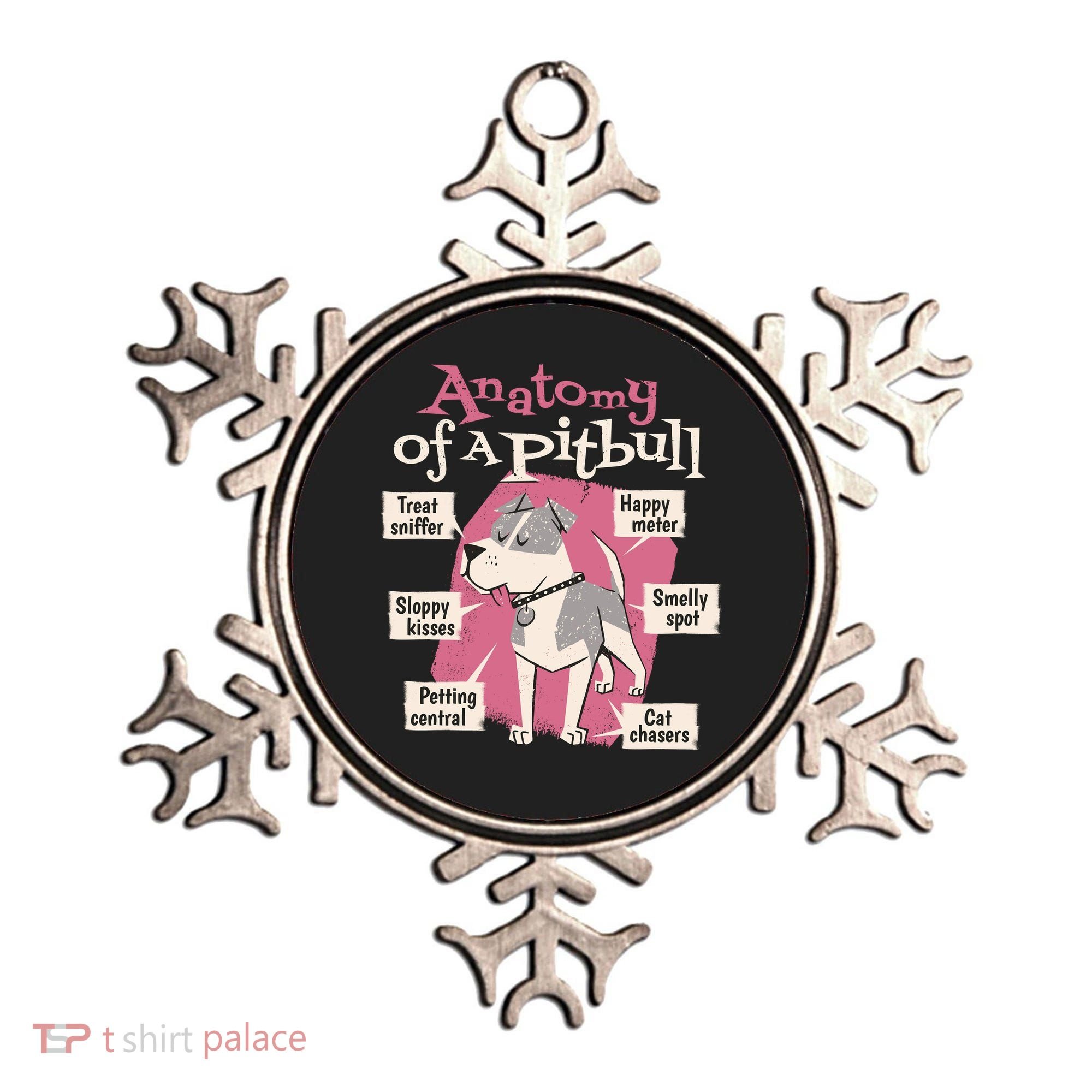 Anatomy Of A Pitbull Cute Gift Ornament
