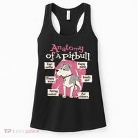 Anatomy Of A Pitbull Cute Gift Women's Tank Top thumb 0