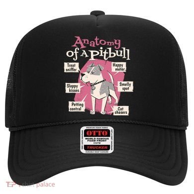 Anatomy Of A Pitbull Cute Gift Hat