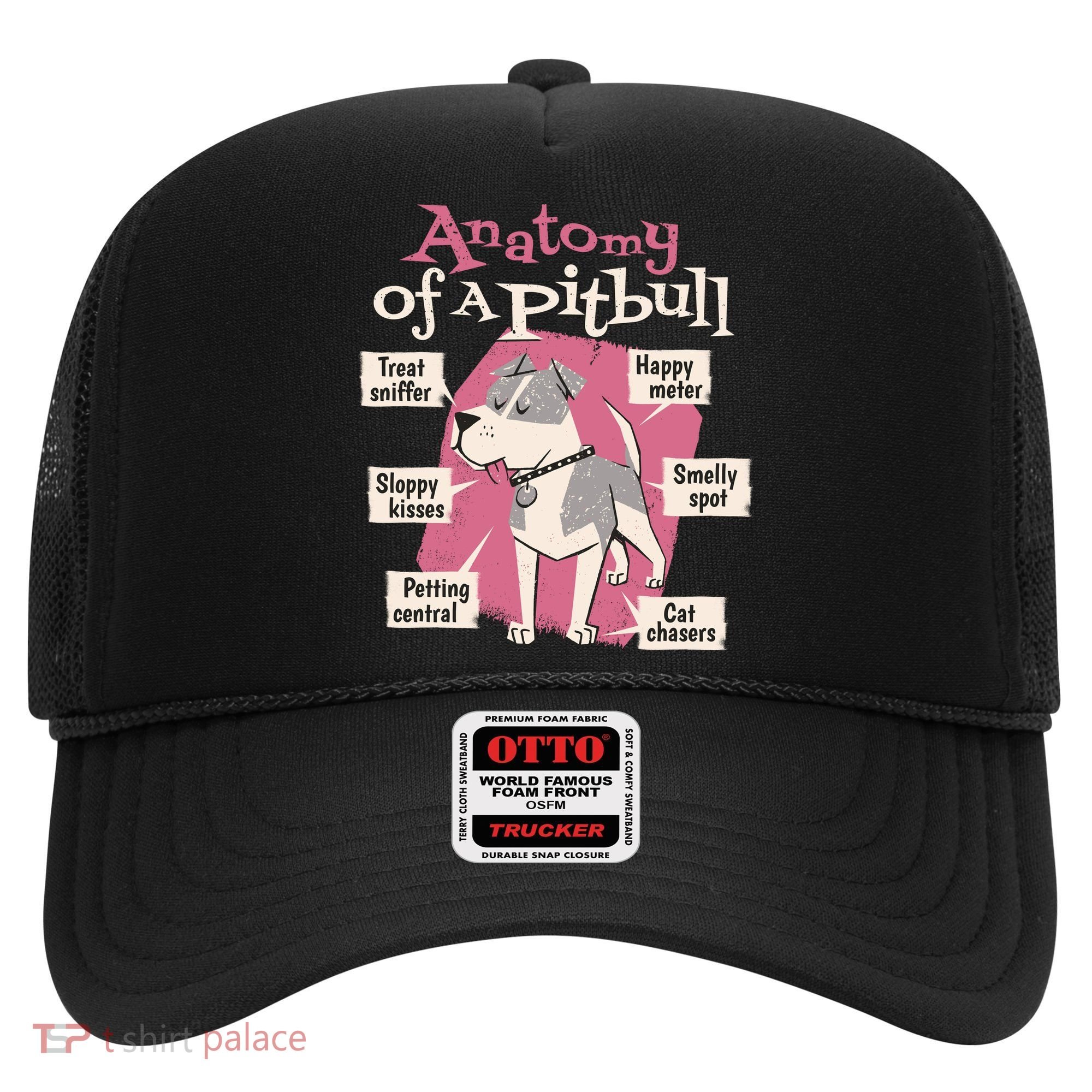Anatomy Of A Pitbull Cute Gift Hat