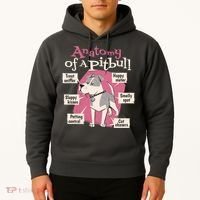 Anatomy Of A Pitbull Cute Gift Hoodie thumb 2