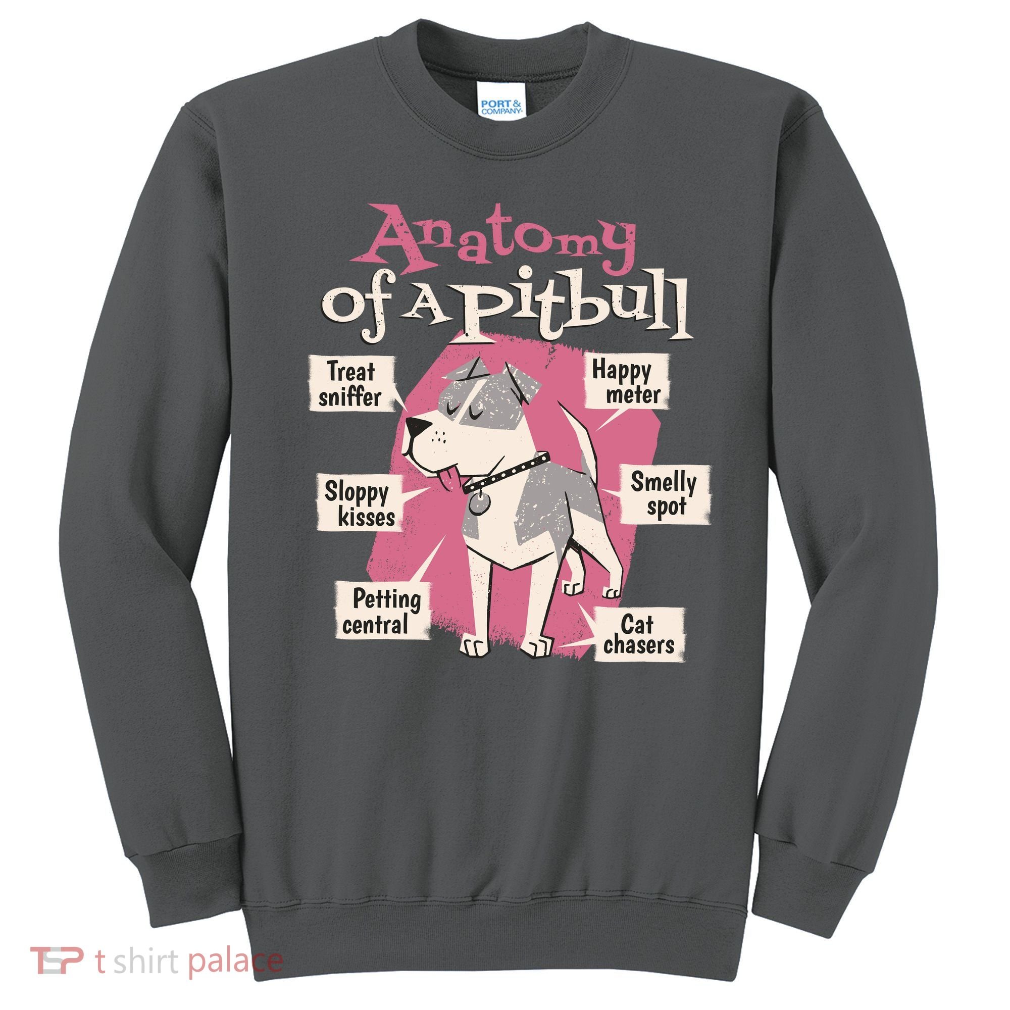 Anatomy Of A Pitbull Cute Gift Sweatshirt