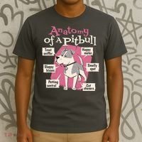 Anatomy Of A Pitbull Cute Gift T-Shirt thumb 3