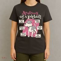 Anatomy Of A Pitbull Cute Gift T-Shirt thumb 4