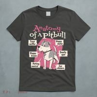Anatomy Of A Pitbull Cute Gift T-Shirt thumb 5