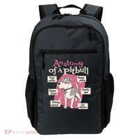 Anatomy Of A Pitbull Cute Gift Backpack thumb 0