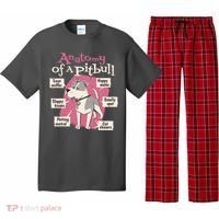 Anatomy Of A Pitbull Cute Gift Pajama Set thumb 0