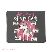 Anatomy Of A Pitbull Cute Gift Mousepad thumb 0