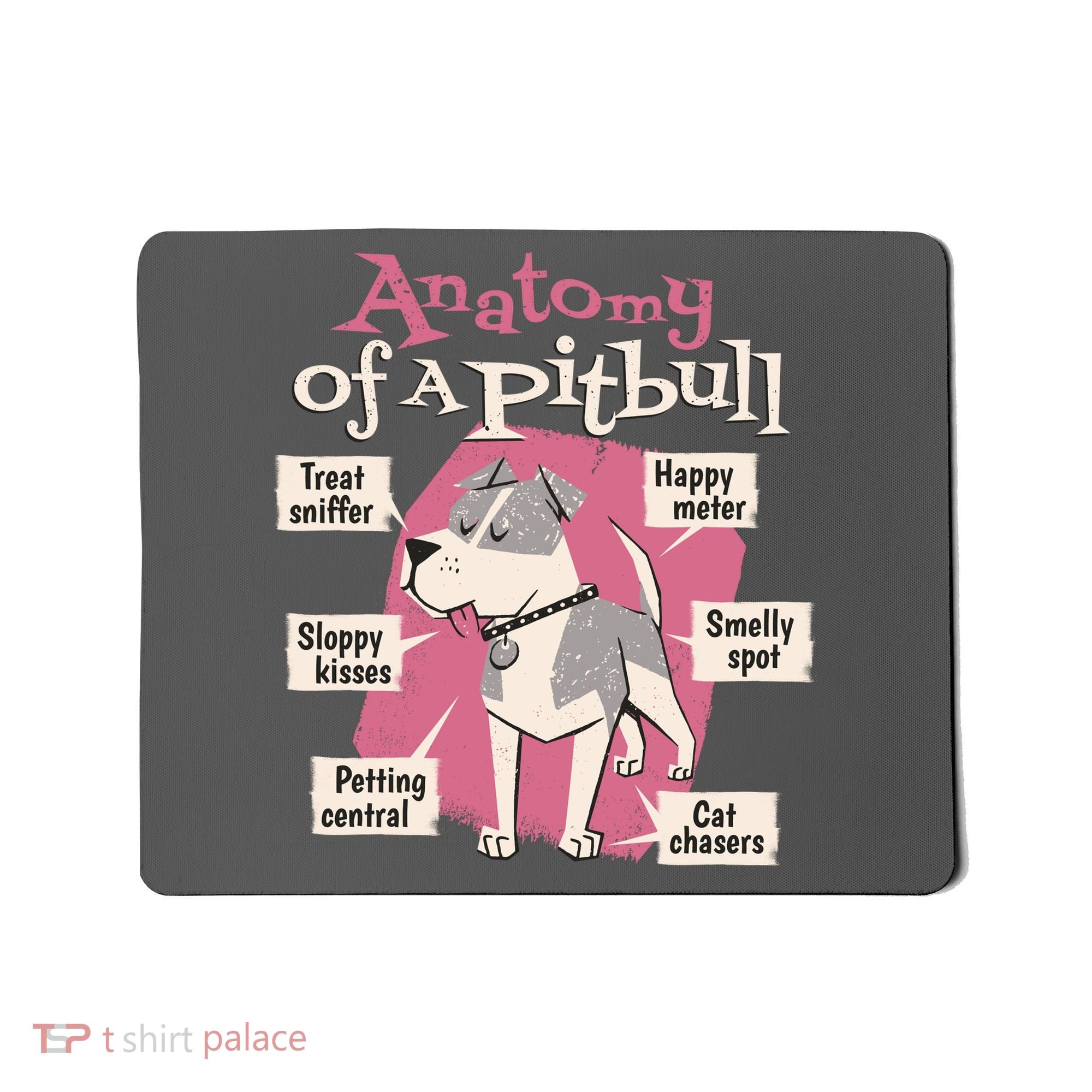 Anatomy Of A Pitbull Cute Gift Mousepad