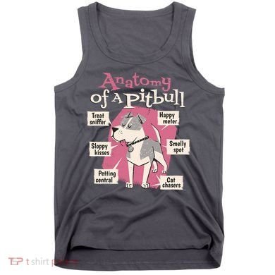 Anatomy Of A Pitbull Cute Gift Tank Top