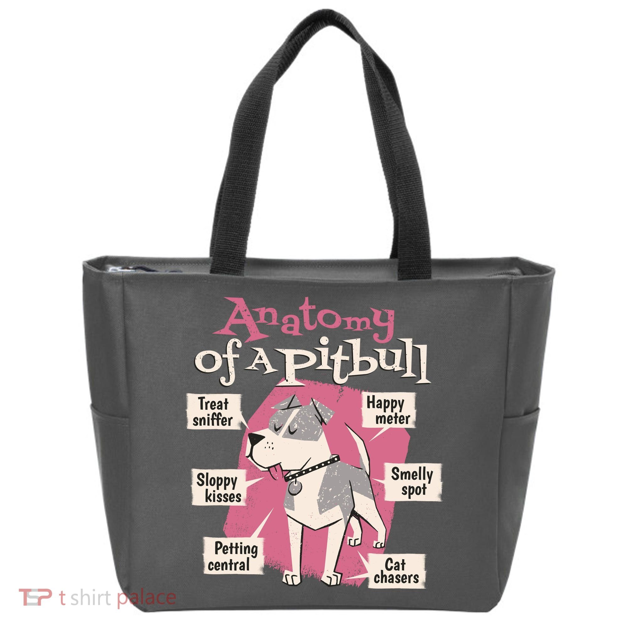 Anatomy Of A Pitbull Cute Gift Tote Bag