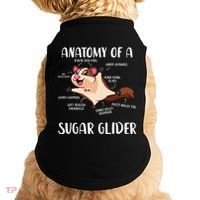 Anatomy Of A Sugar Glider Funny Cute Sugar Glider Gift Doggie Tank thumb 0