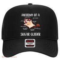 Anatomy Of A Sugar Glider Funny Cute Sugar Glider Gift Hat thumb 0