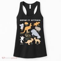 Animals Of Australia Australian Animal Educational Gift Women's Tank Top thumb 0