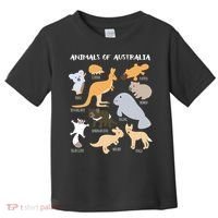 Animals Of Australia Australian Animal Educational Gift Toddler T-Shirt thumb 0
