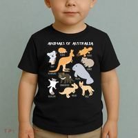 Animals Of Australia Australian Animal Educational Gift Toddler T-Shirt thumb 2