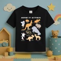 Animals Of Australia Australian Animal Educational Gift Toddler T-Shirt thumb 3