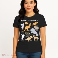 Animals Of Australia Australian Animal Educational Gift Women's T-Shirt thumb 4