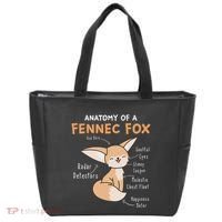 Anatomy Of A Fennec Fox Cute Fox Lover Gift Fennec Fox Tote Bag thumb 0