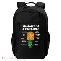 Anatomy Of A Pineapple Swinger Funny Upside Down Pineapple Great Gift Backpack thumb 0