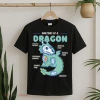 Anatomy Of A Dragon, Funny Dragon Shirt Boys T-Shirt thumb 2