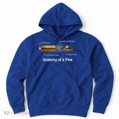 Anatomy Of A Pew Labeled Gift Hoodie