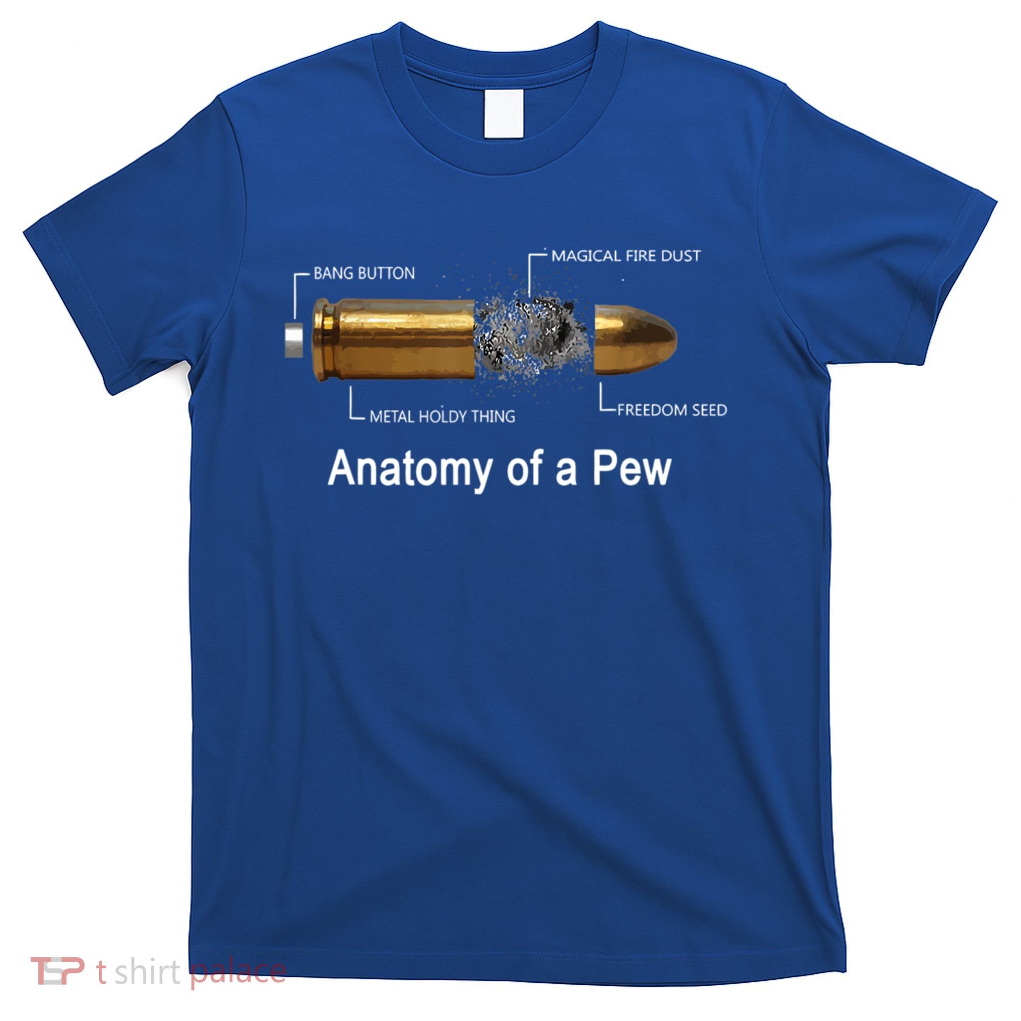 Anatomy Of A Pew Labeled Gift T-Shirt