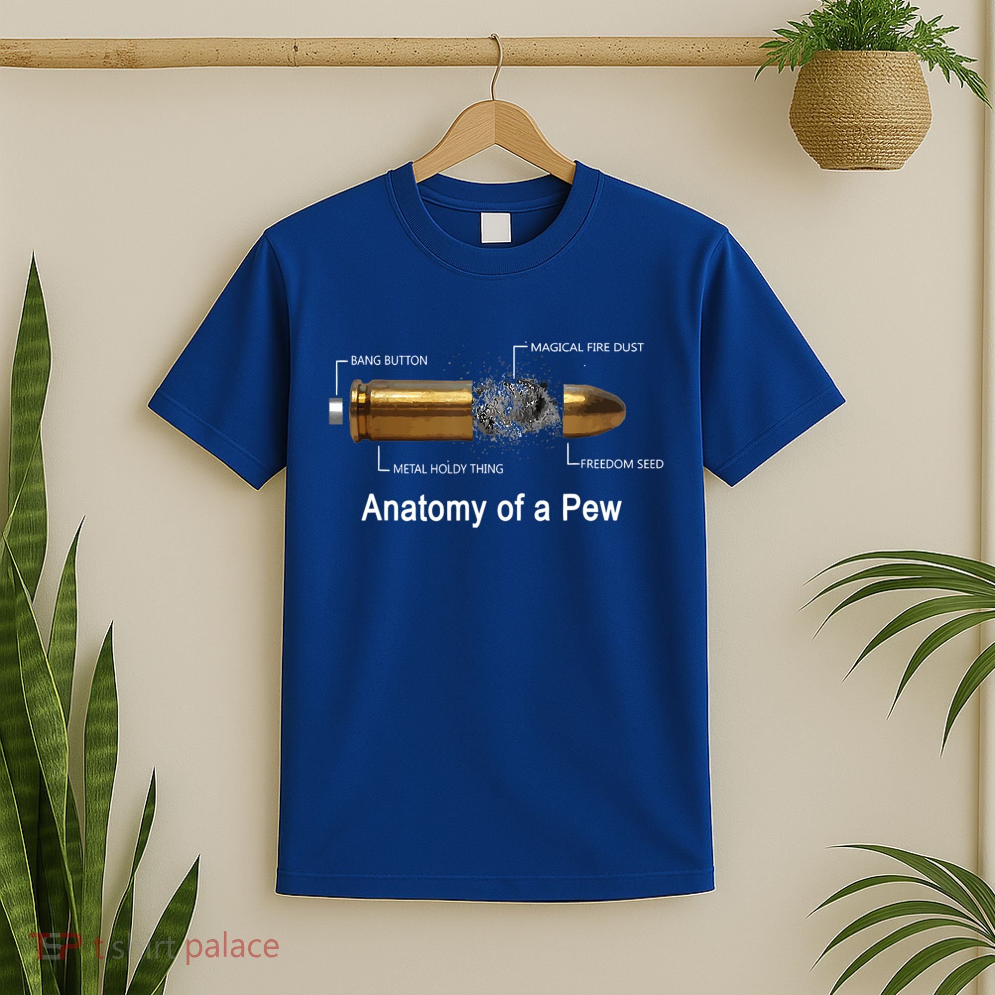 Anatomy Of A Pew Labeled Gift T-Shirt