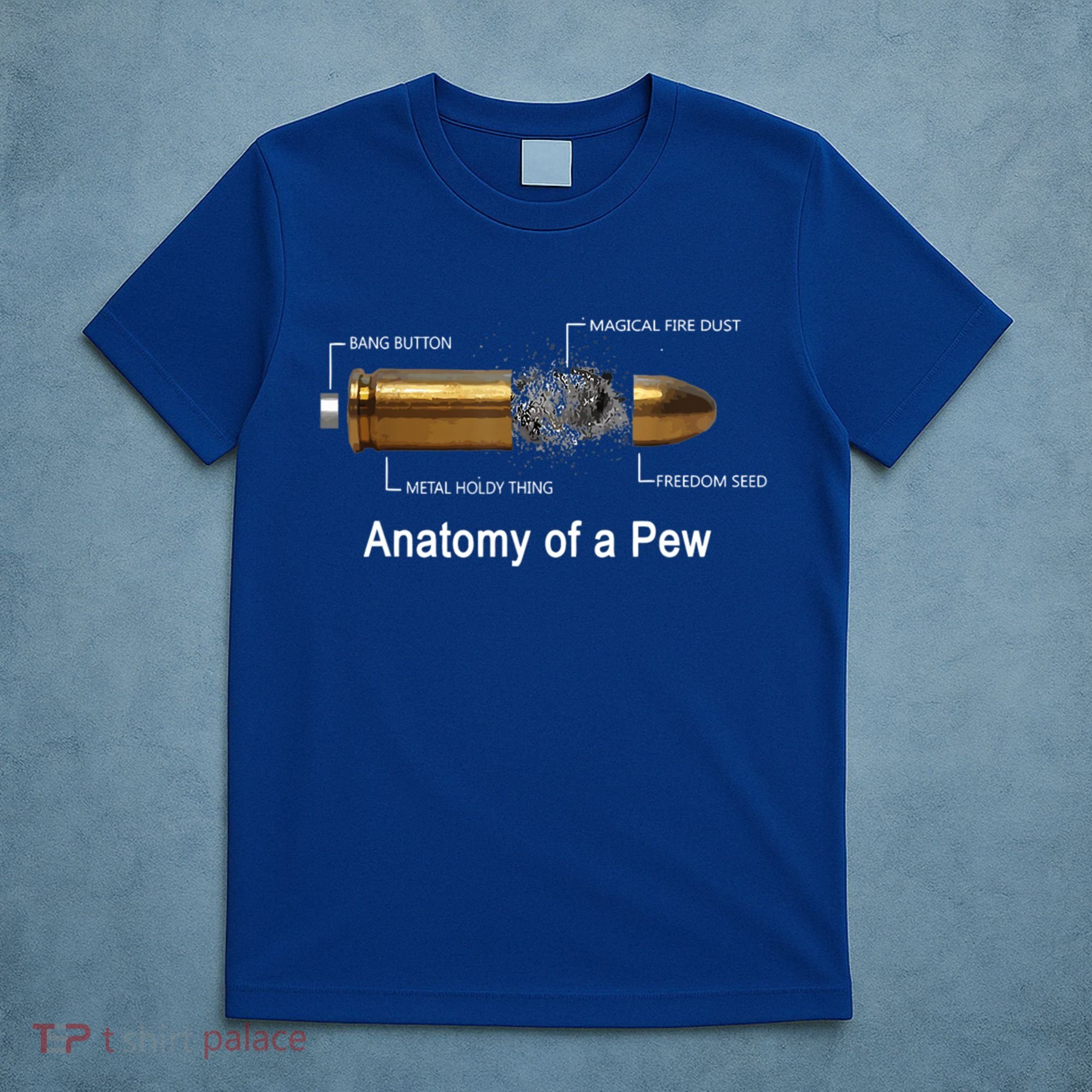 Anatomy Of A Pew Labeled Gift T-Shirt