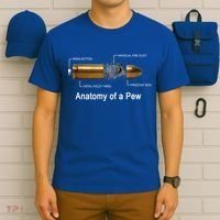 Anatomy Of A Pew Labeled Gift T-Shirt thumb 6