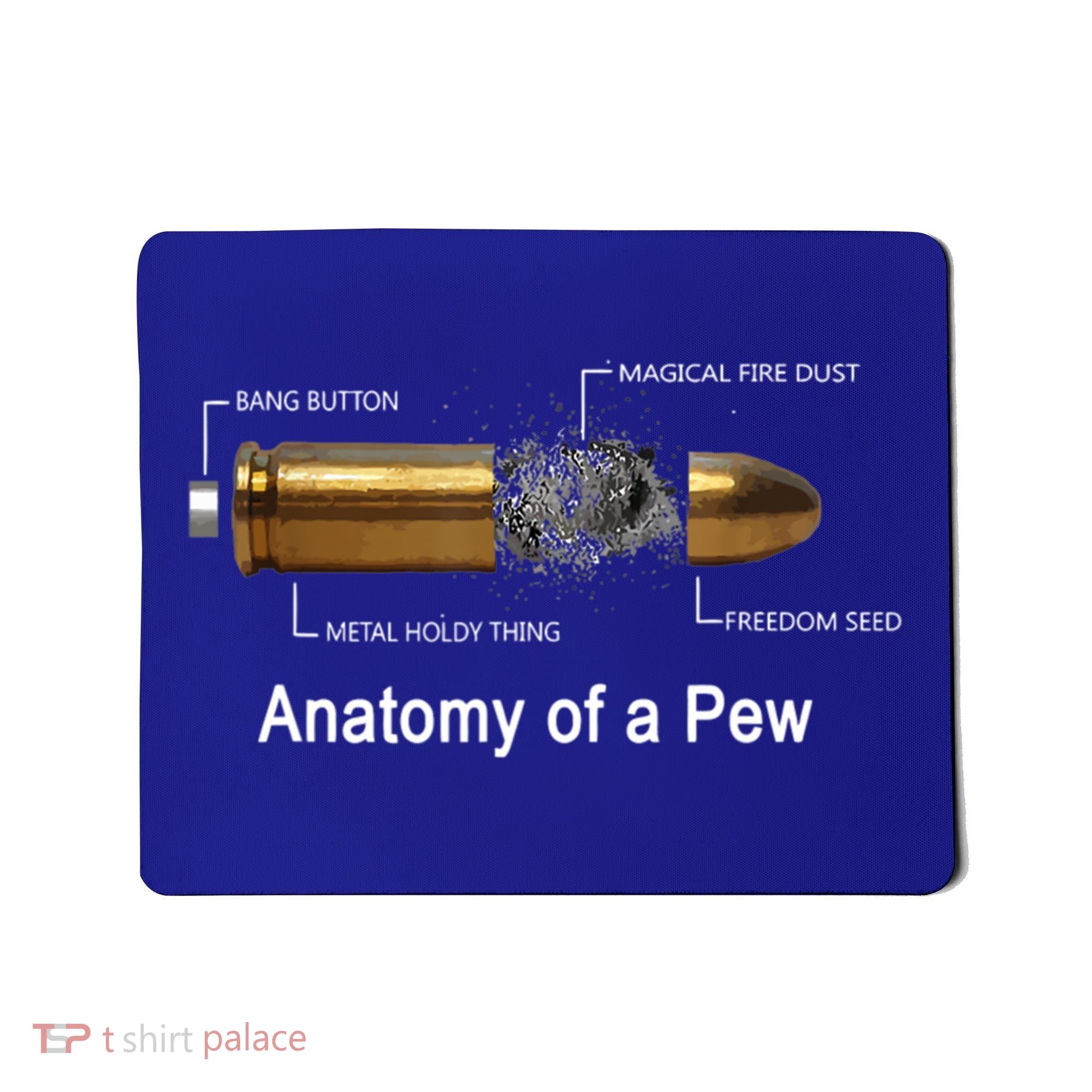 Anatomy Of A Pew Labeled Gift Mousepad